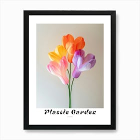 Dreamy Inflatable Flowers Poster Cyclamen 3 Art Print