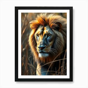 Wild Animal Creative Portrait 145 Art Print