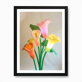 Dreamy Inflatable Flowers Calla Lily 3 Art Print