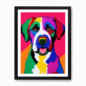 Portuguese Water Dog Andy Warhol Style Dog Art Print