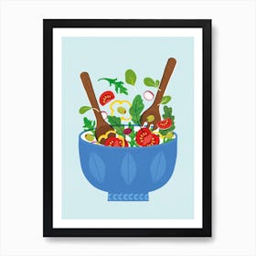 Salad Bowl Art Print