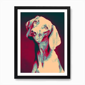 Dog Hope Style Art Print