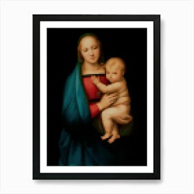 Madonna Del Granduca – Raphael (1505) Art Print