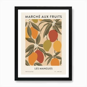 Fruit Market - Mangoes Art Print