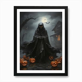 Halloween Pumpkins 13 Art Print