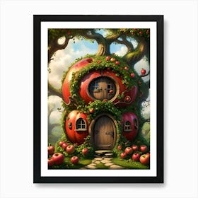 Fairy Apple Cottage #6 Art Print