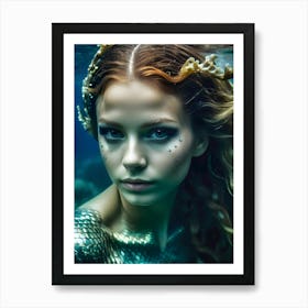 Mermaid Beauty -Reimagined Art Print