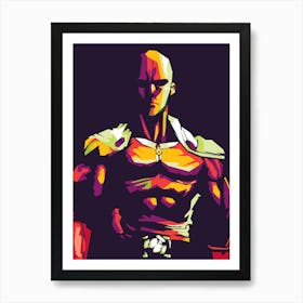 one punch man Art Print