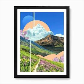 Wildflower Trail Art Print