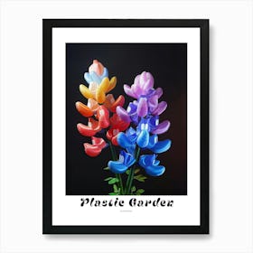 Bright Inflatable Flowers Poster Bluebonnet 4 Art Print