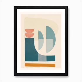 Playful Geometry 03 Art Print