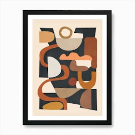 Modern Abstract Art 45 Art Print