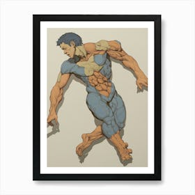 Strong Man Art Print