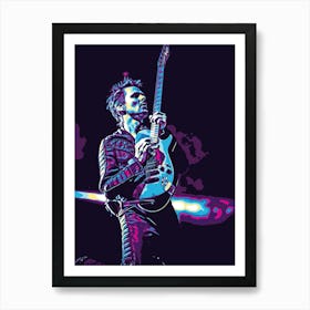 Matthew Bellamy Art Art Print