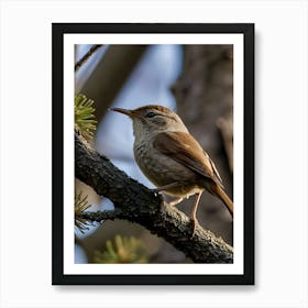 House Wren -Reimagined Art Print