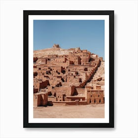 Morocco Mud Village | Aït-Ben-Haddou travel Art Print