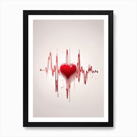 Heartbeat Print Art Print