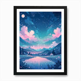 Night Sky 8 Art Print