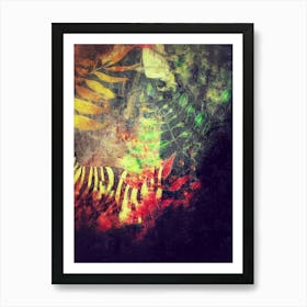 Img 3757  Multicoloured Abstract Nature #1 Art Print