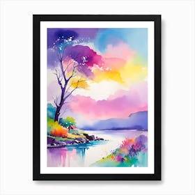 Watercolor Painting 3 Art Print