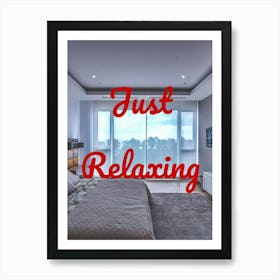 Just Relaxing 1 Art Print