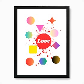 Love always Art Print