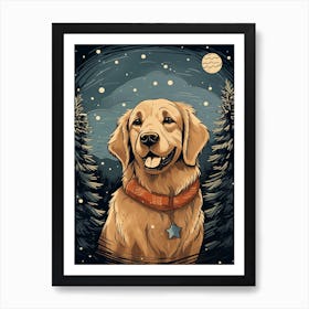 Golden Retriever Art Print