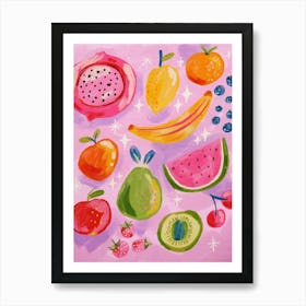 Fruit Painting 2 Art Print