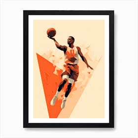 Basketball Player 5 print Art Print