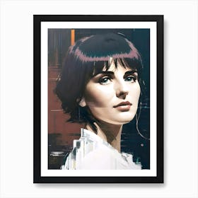 Portrait Of A Woman Art Print