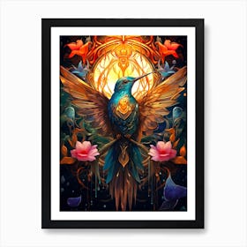 Hummingbird Art Print