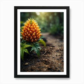 Flower In The Forest Art Print