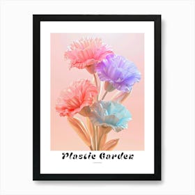 Dreamy Inflatable Flowers Poster Carnations 3 Art Print