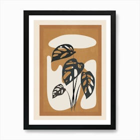 Minimalist Abstract Art Branch 6 Art Print