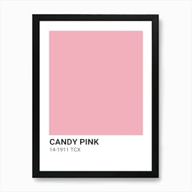 Candy Pink Art Print