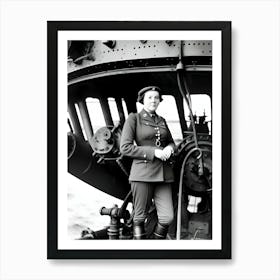 Sailor In Uniform Art Print