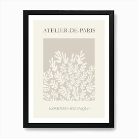 Neutral Matisse Print 3 Art Print