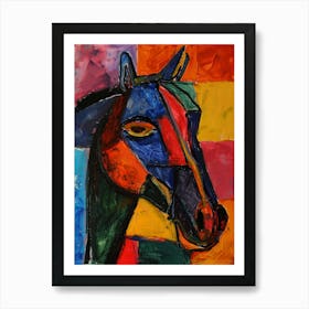 Horse Head 7 Art Print