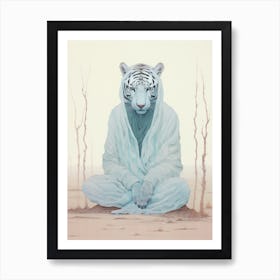 Tiger illustration 1 Art Print