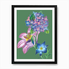 Hydrangeas 4 Art Print