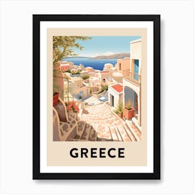 Vintage Travel Poster Greece 11 Art Print