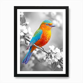 Bird In The Tree (3) Art Print