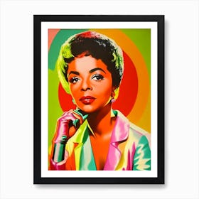 Ruby Dee Colourful Pop Movies Art Movies Art Print