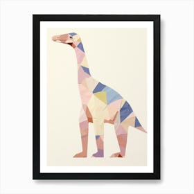 Nursery Dinosaur Art Lesothosaurus 2 Art Print