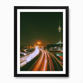 Highway to hell Art Print