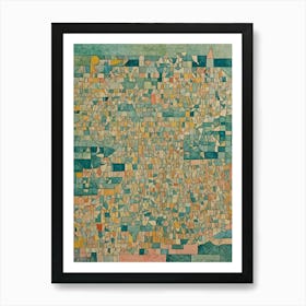 Noise Of Squares Art Print