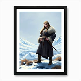 Strong Nordic Women Art Print