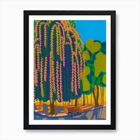 Tree Garden Art Print