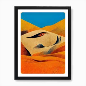 Dune Poster Fan Art Dali Art Print