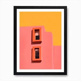 Sunset Architecture  Art Print